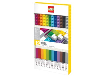 Lego 12 gelpennen met minifiguur