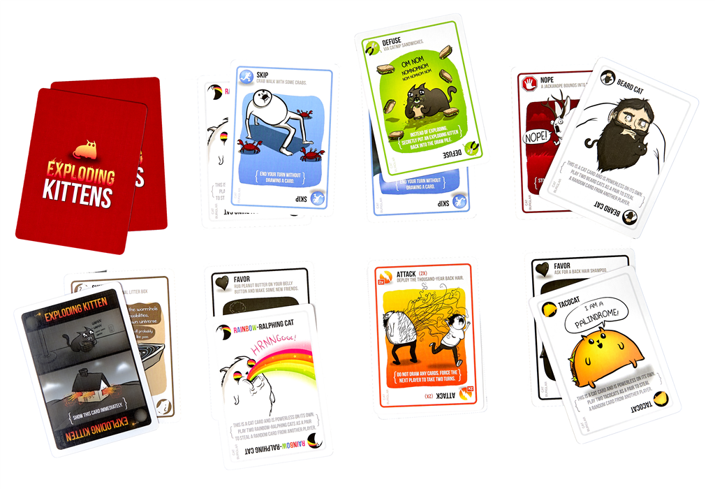 Exploding kittens - Cat burglar editie