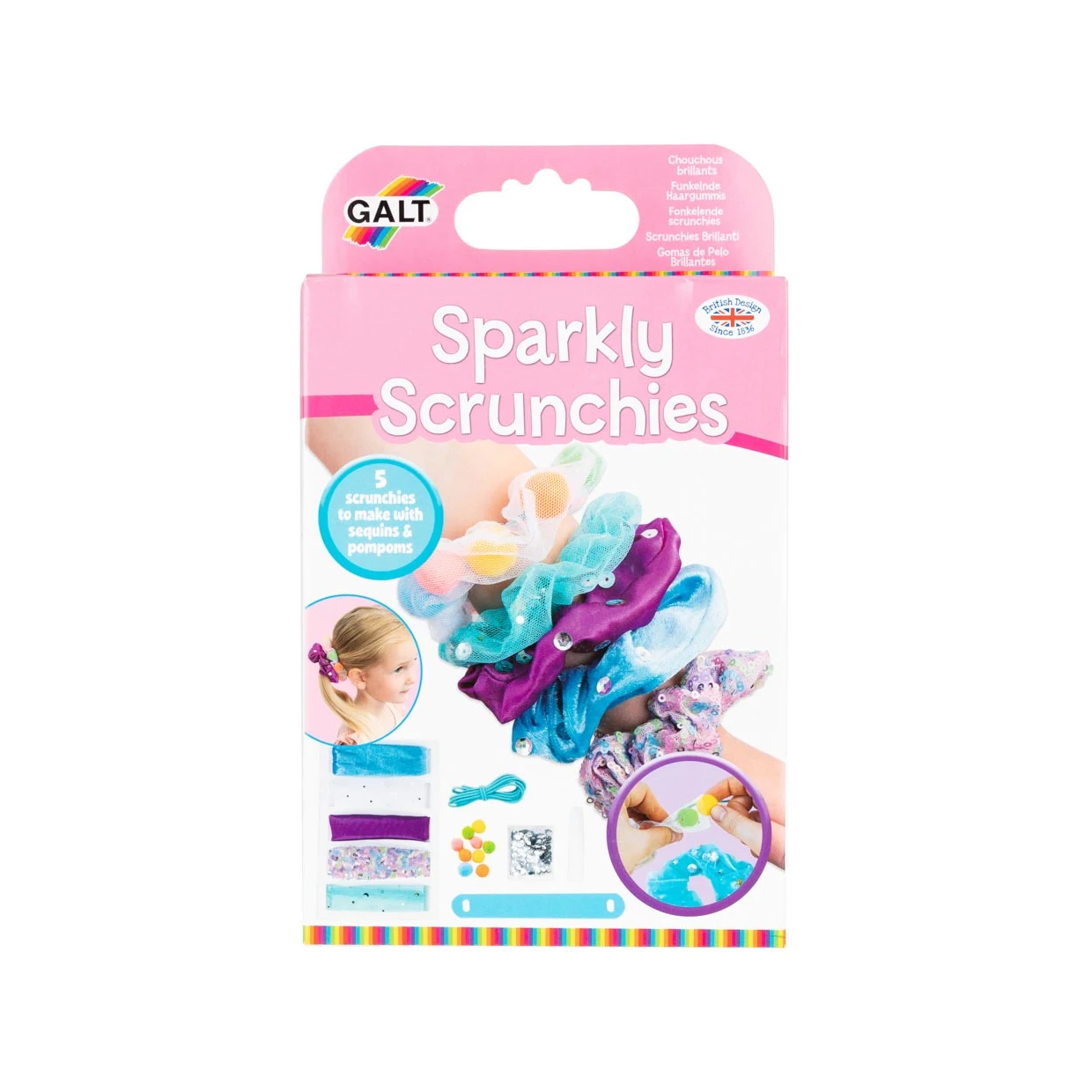 Galt Fonkelende Scrunchies