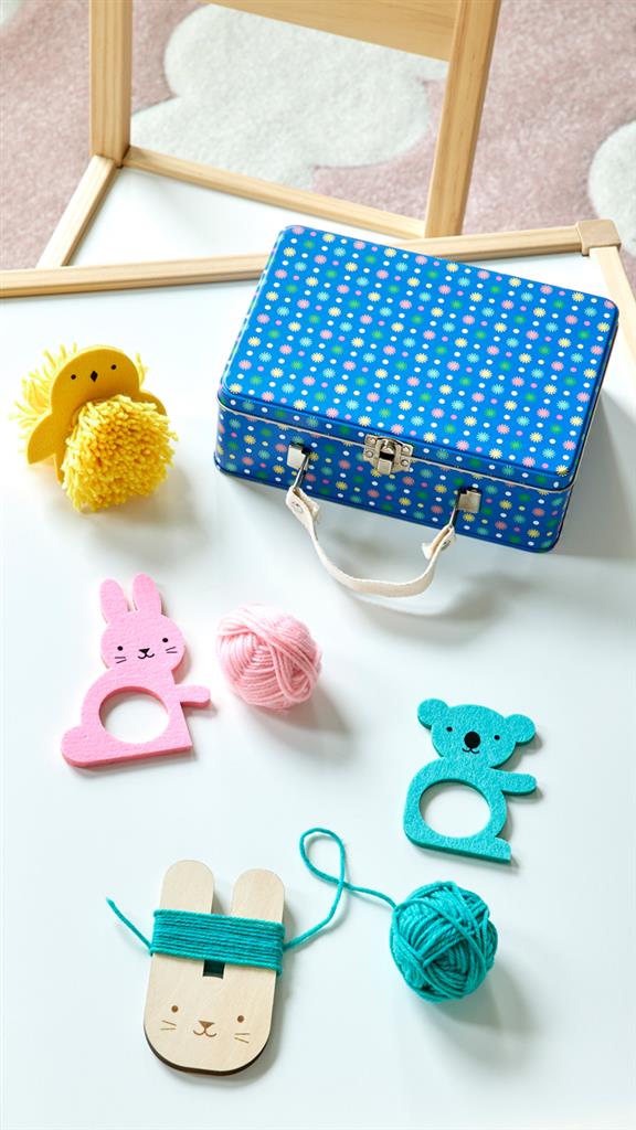 DIY activity set - pom pom vrienden