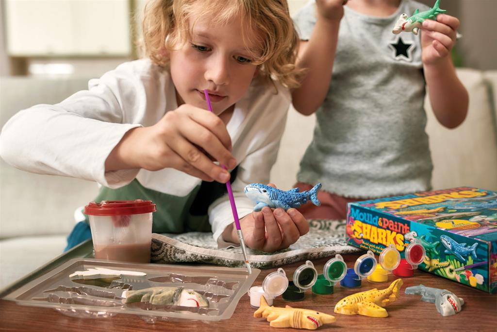 4M Crea Gips Gieten en Verven Haaien
