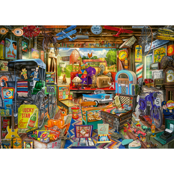 Garage Verkoop - 500 stukjes - puzzel