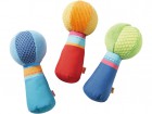 Stoffen rammelaars blauw Haba