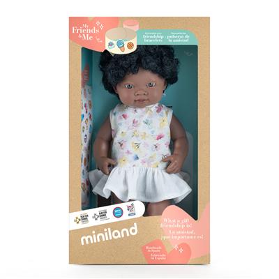 Pop Afrikaans meisje 38 cm