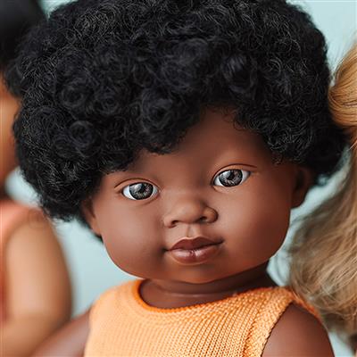 Pop Afrikaans meisje 38 cm