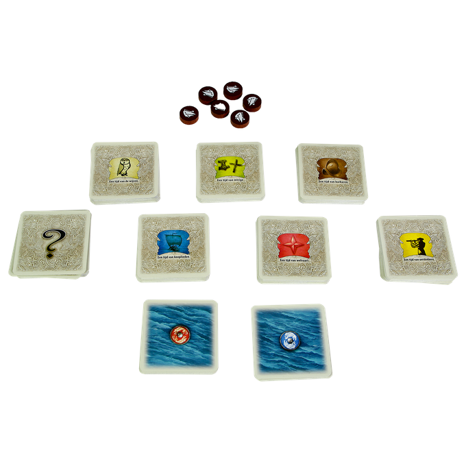 Catan Donkere & Gouden Tijden uitbreiding op het duel