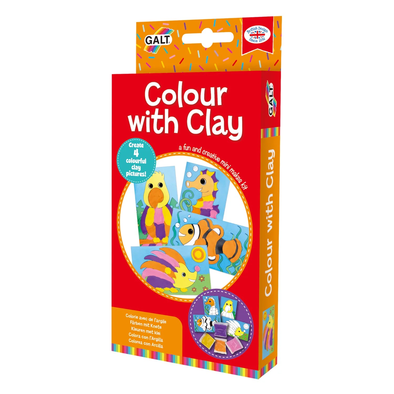 Galt Kleuren met klei