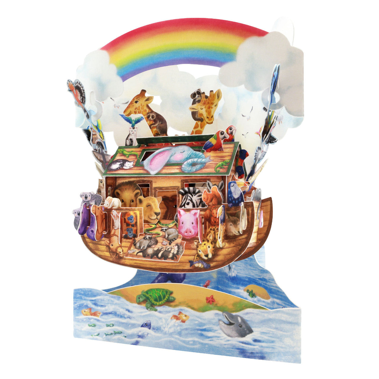 Wenskaart Swing Cards 'Noah's Ark'