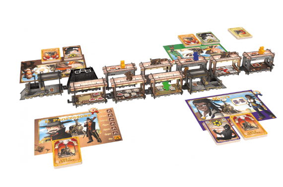 Colt express - uitbreiding bewakers & gepantserde trein