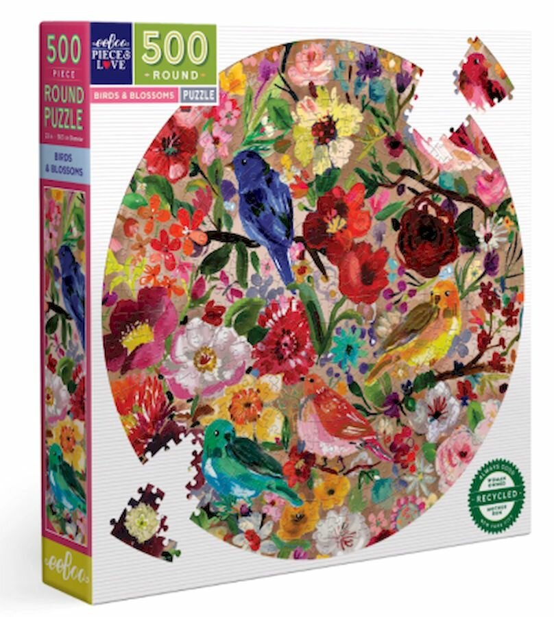 Birds and blossoms puzzel 500 stukken