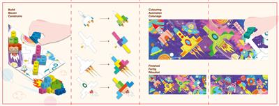 Block 'N' Crayons Space