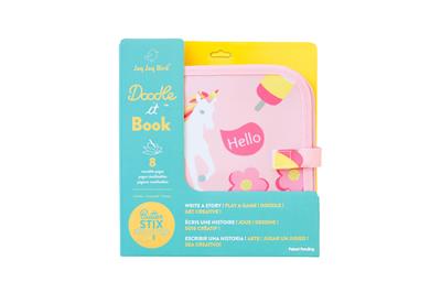 Doodle it Reusable book Eenhoorn