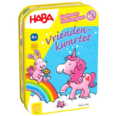 Eenhoorn Flonkerglans vriendenkwartet