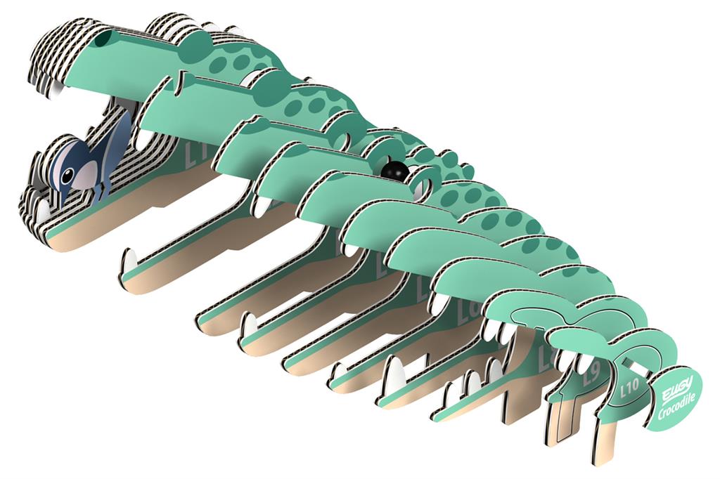 Eugy 3D Krokodil