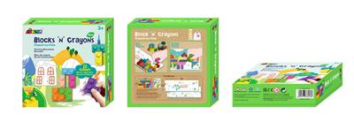 Block 'N' Crayons Construction