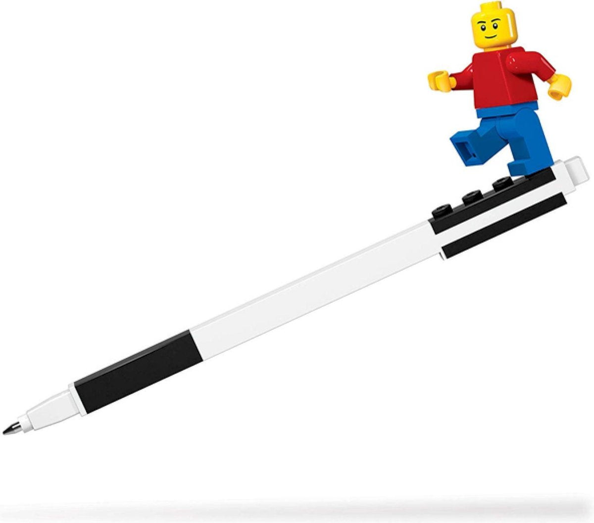 LEGO Zwarte Gel Pen met Minifiguur