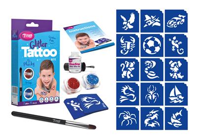 Tytoo Glitter Tattoo plucky