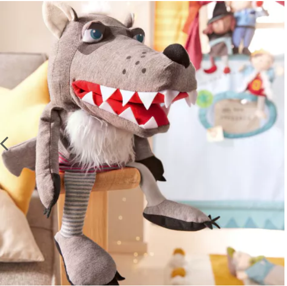Handpop wolf Grisbert
