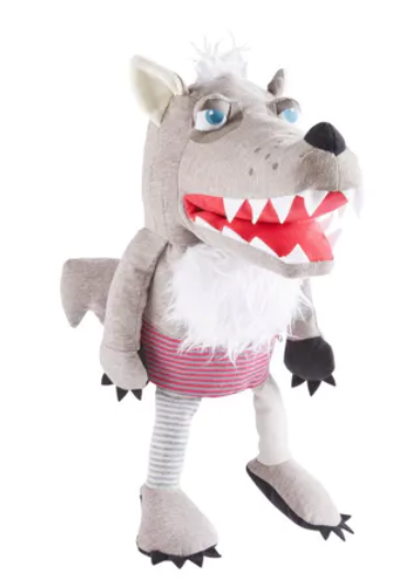 Handpop wolf Grisbert