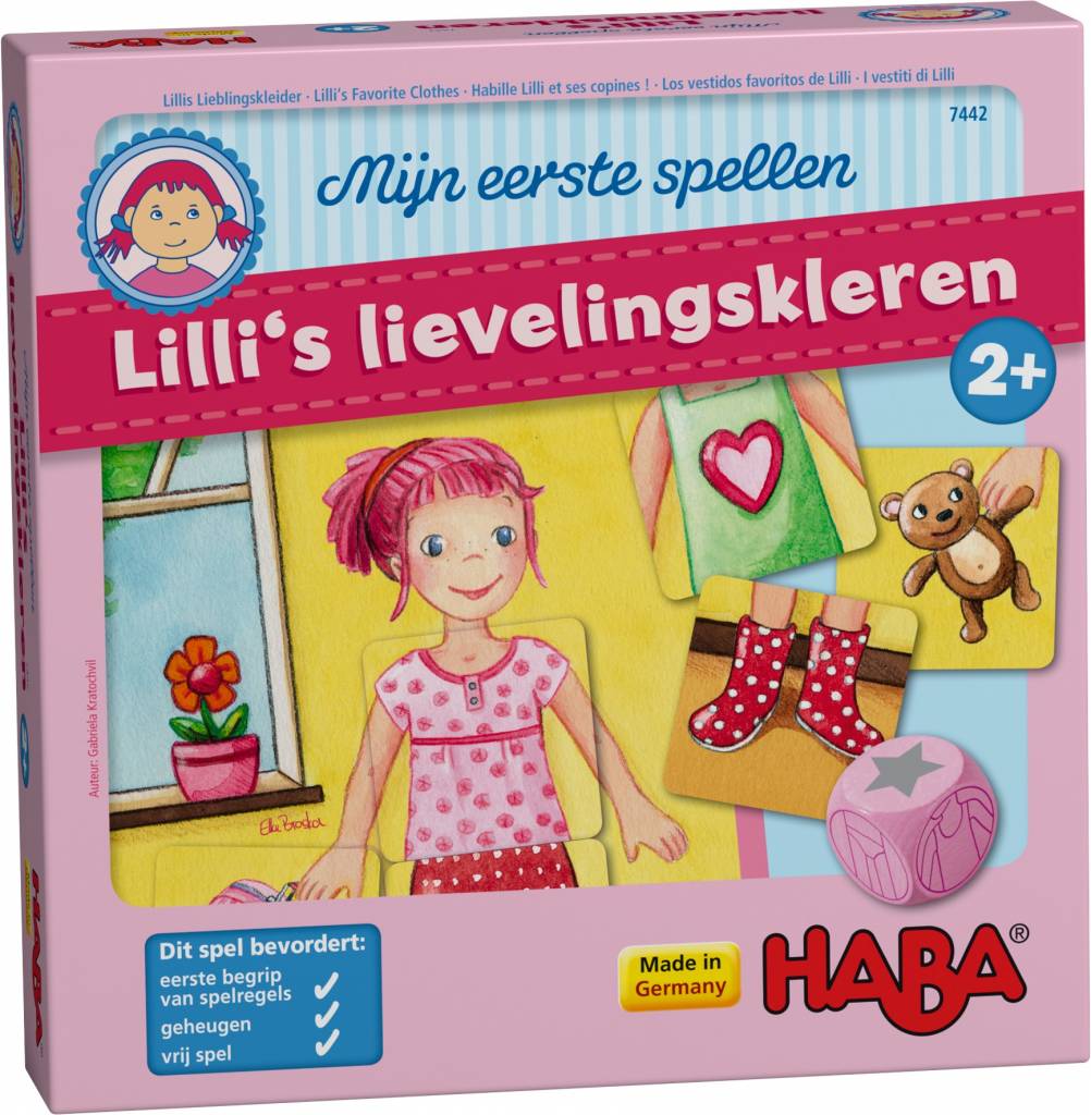 Mijn eerste spellen - Lili's lievelingskleren