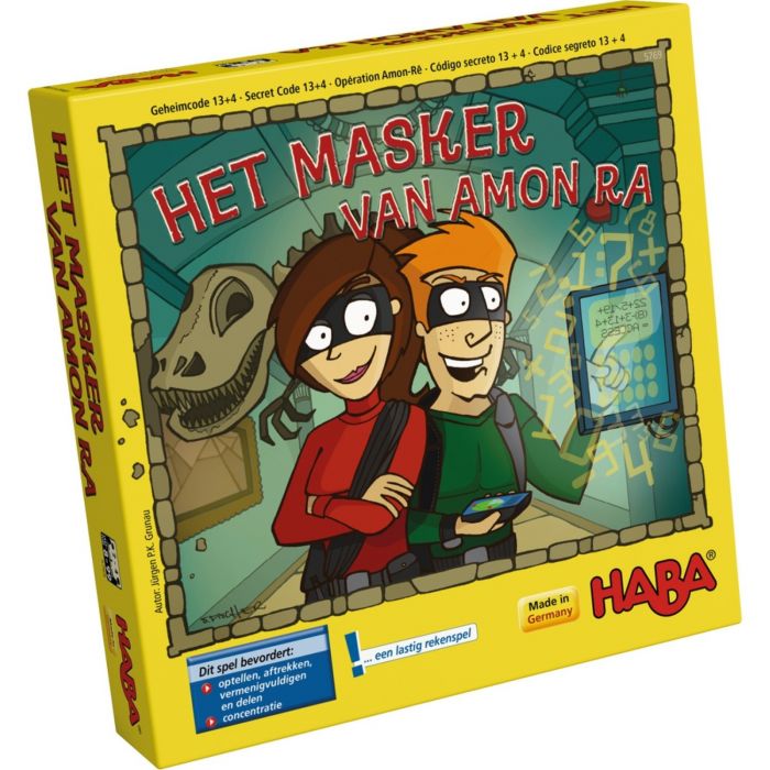 Het Masker Van Amon Ra - Geheimcode 13+4