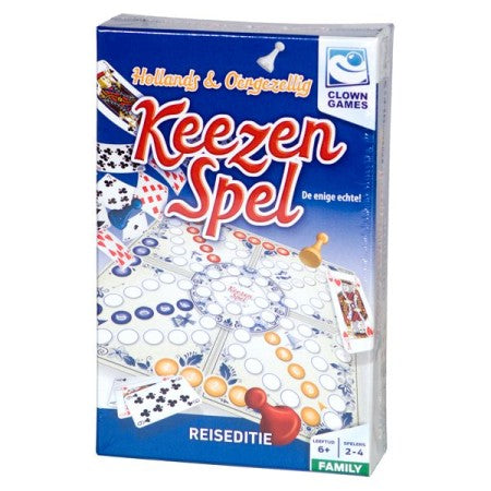 Clown Keezenspel reiseditie