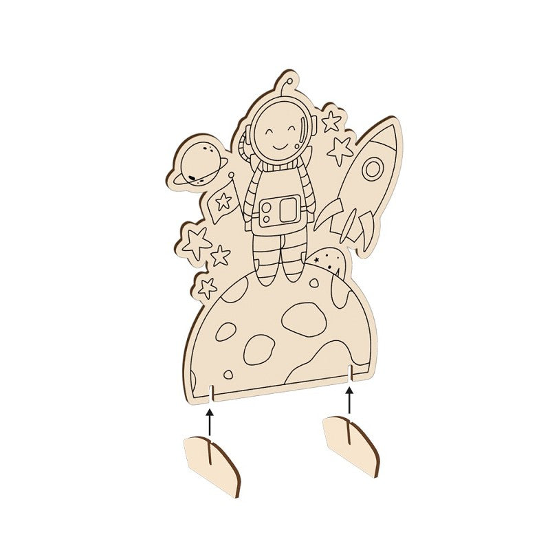 Kleurplankje 'Astronaut'
