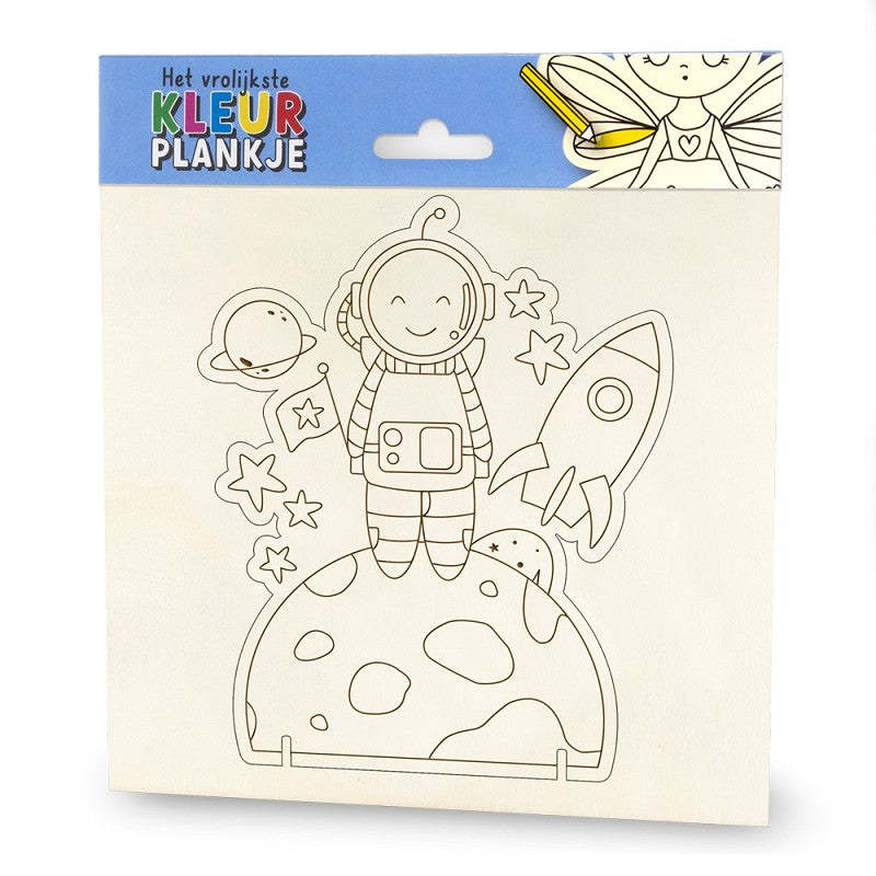 Kleurplankje 'Astronaut'