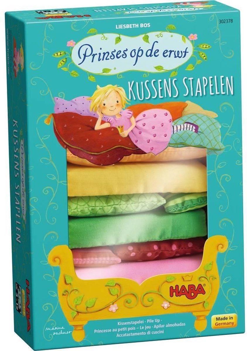 Prinses op de erwt - Kussens stapelen