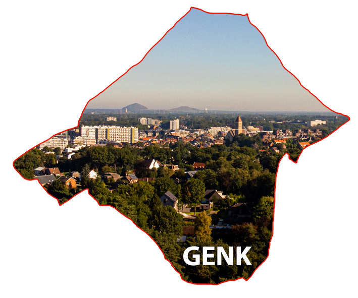 Magneet Genk uit de lucht