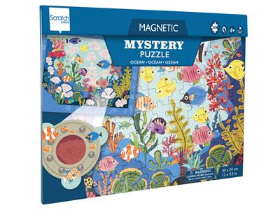 Scratch 2 IN 1 MAGNETISCHE PUZZEL - MYSTERY GAME - OCEAAN