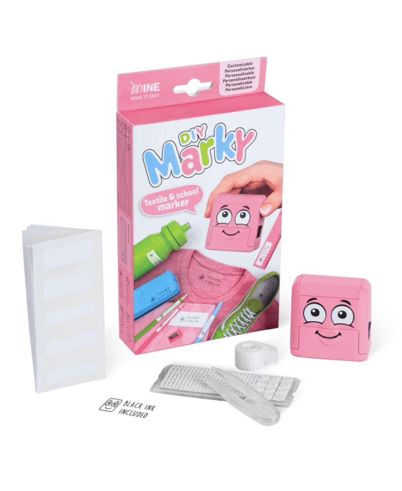 Marky DIY Personaliseerbare Stempel Roze