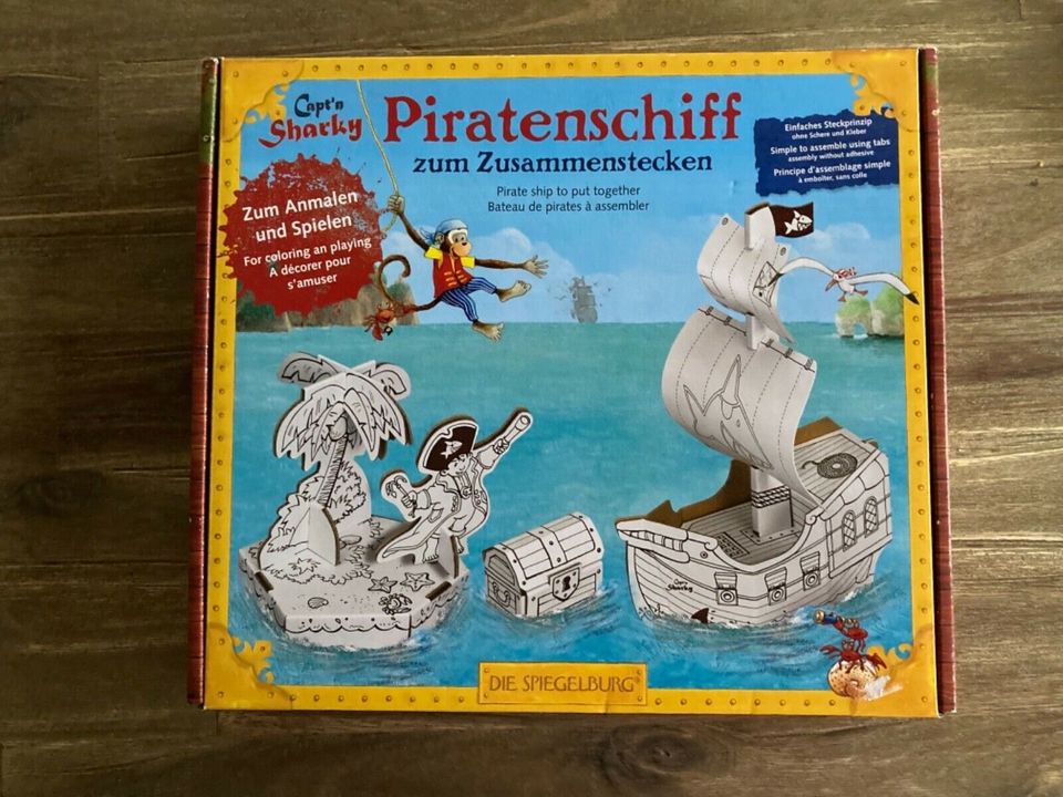 Piratenschip om in elkaar te zettten