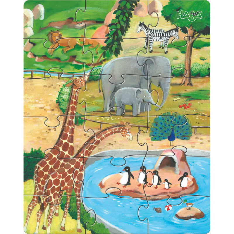Puzzels Dieren Haba 3 in 1