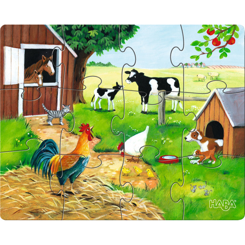 Puzzels Dieren Haba 3 in 1
