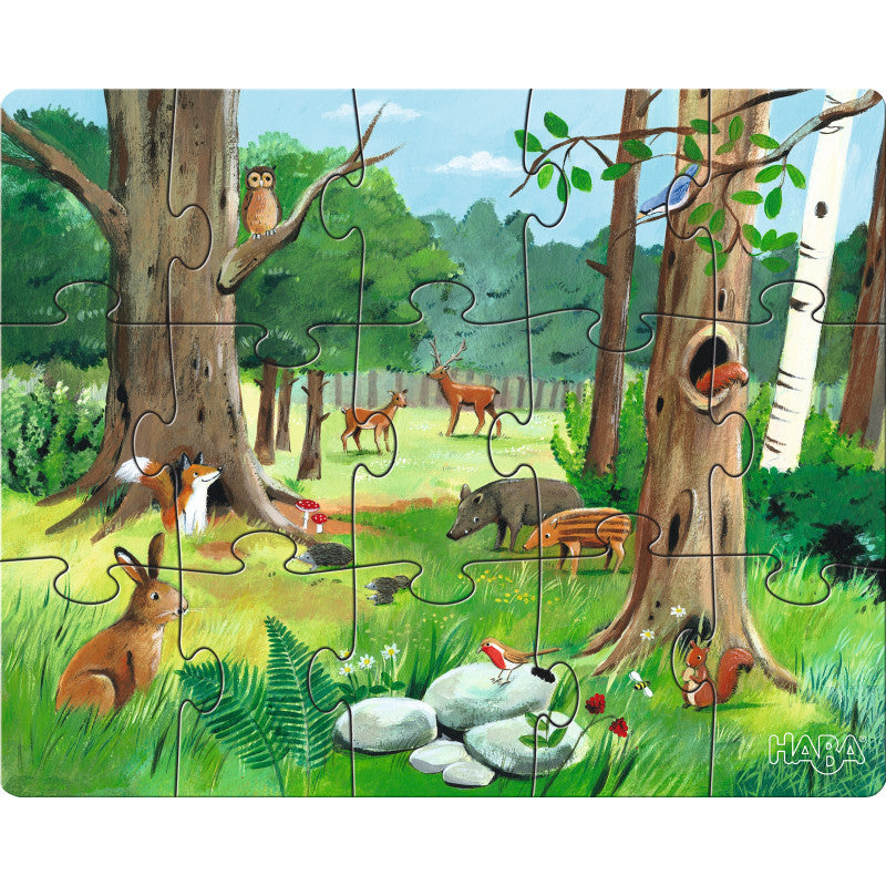 Puzzels Dieren Haba 3 in 1