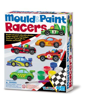 4M Crea Gips Gieten en Verven Racers