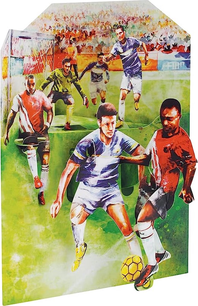 Wenskaart Swing Cards 'Football'