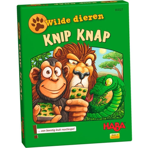 Wilde dieren. Knip knap