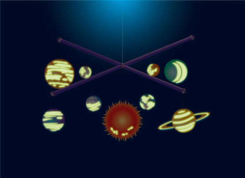 4M KidzLabs Space Bouwset zonnenstelstelselmobiel