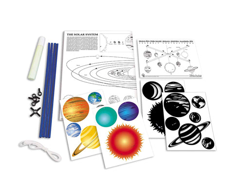 4M KidzLabs Space Bouwset zonnenstelstelselmobiel