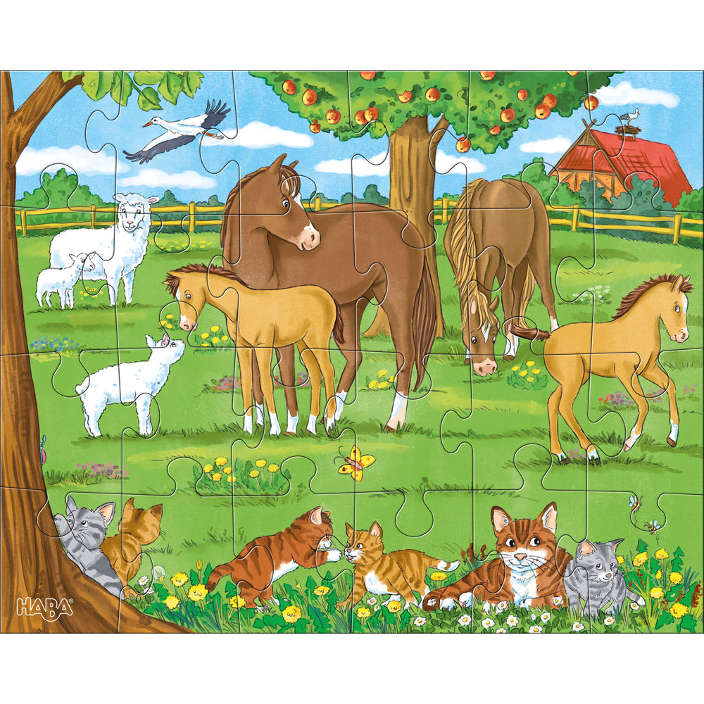 Puzzels - Dierenfamilies