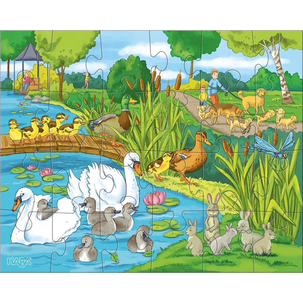 Puzzels - Dierenfamilies