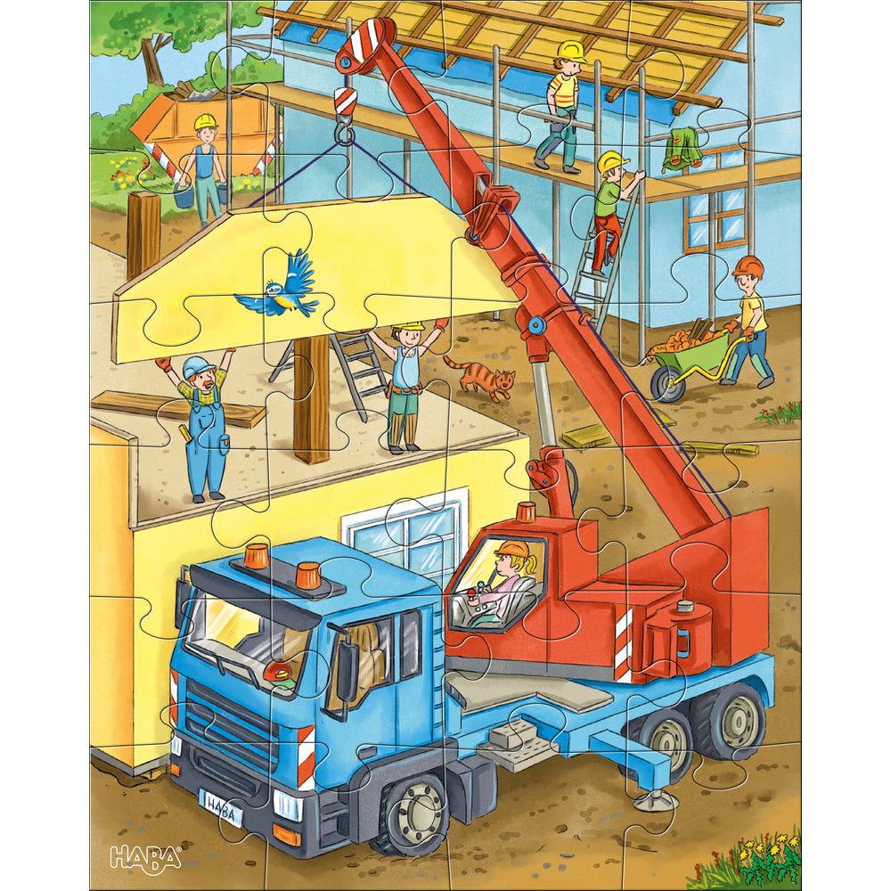 Puzzels - Op de bouwplaats