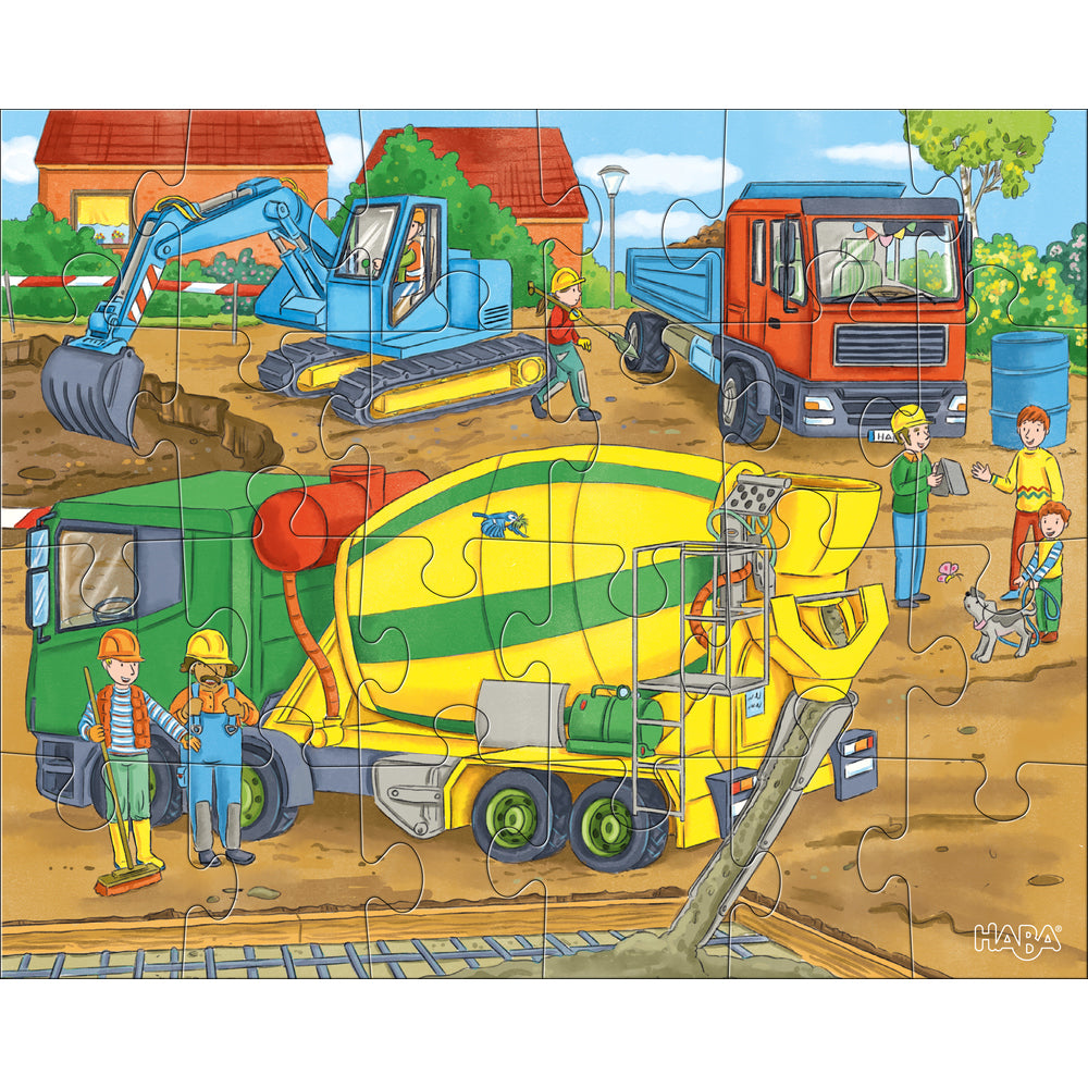Puzzels - Op de bouwplaats