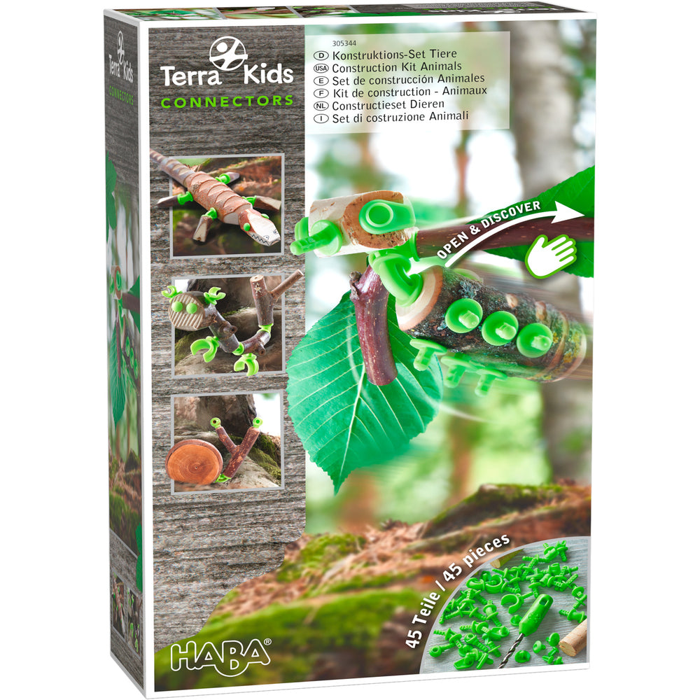 Terra Kids - Connectors - Constructieset dieren