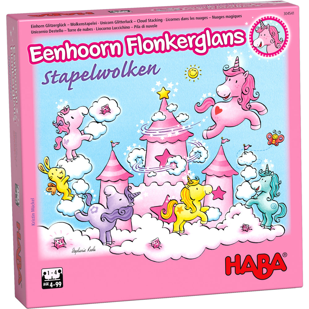 Spel - Eenhoorn Flonkerglans - Stapelwolken