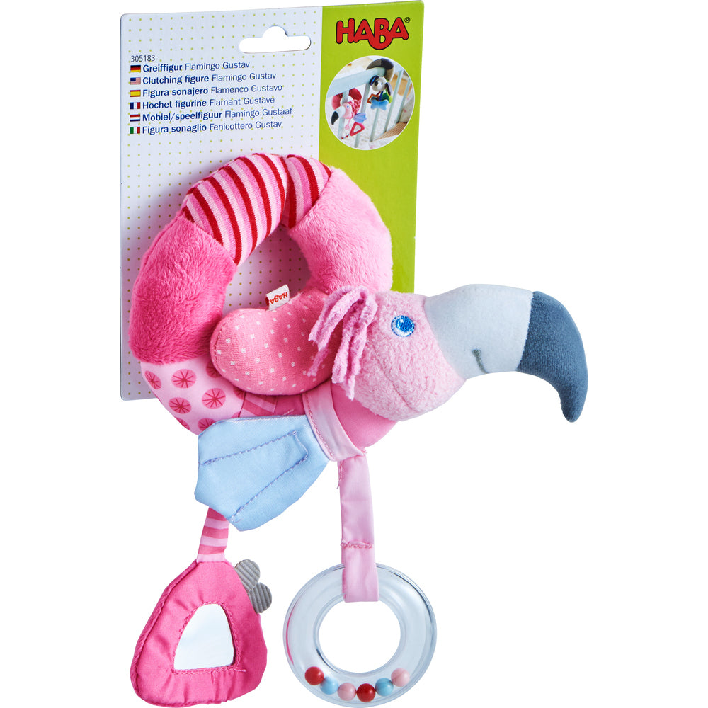 Speelfiguur Flamingo Gustaaf