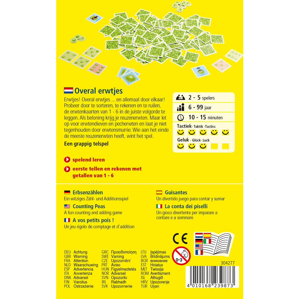 Spel - Overal erwtjes