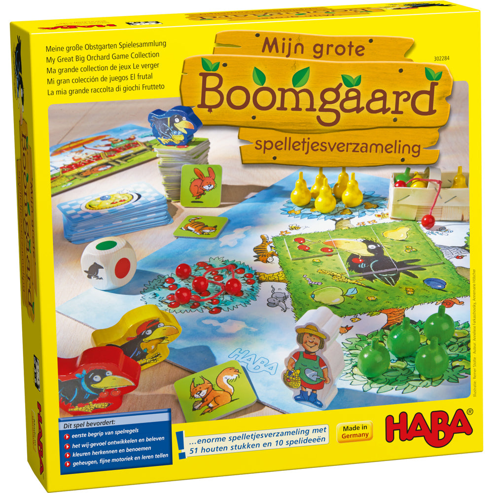 Spel - Mijn grote Boomgaard - spelletjesverzameling